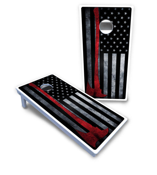 Axe Flag Cornhole Boards - All Weather Series