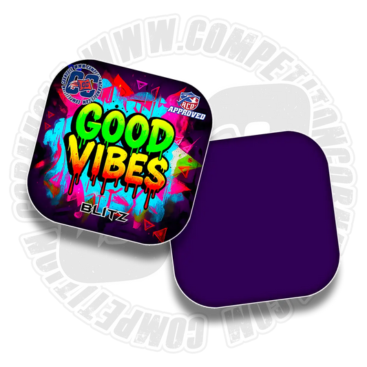 Good Vibes | Tournament & Backyard Edition Cornhole Bags | Competition Cornhole