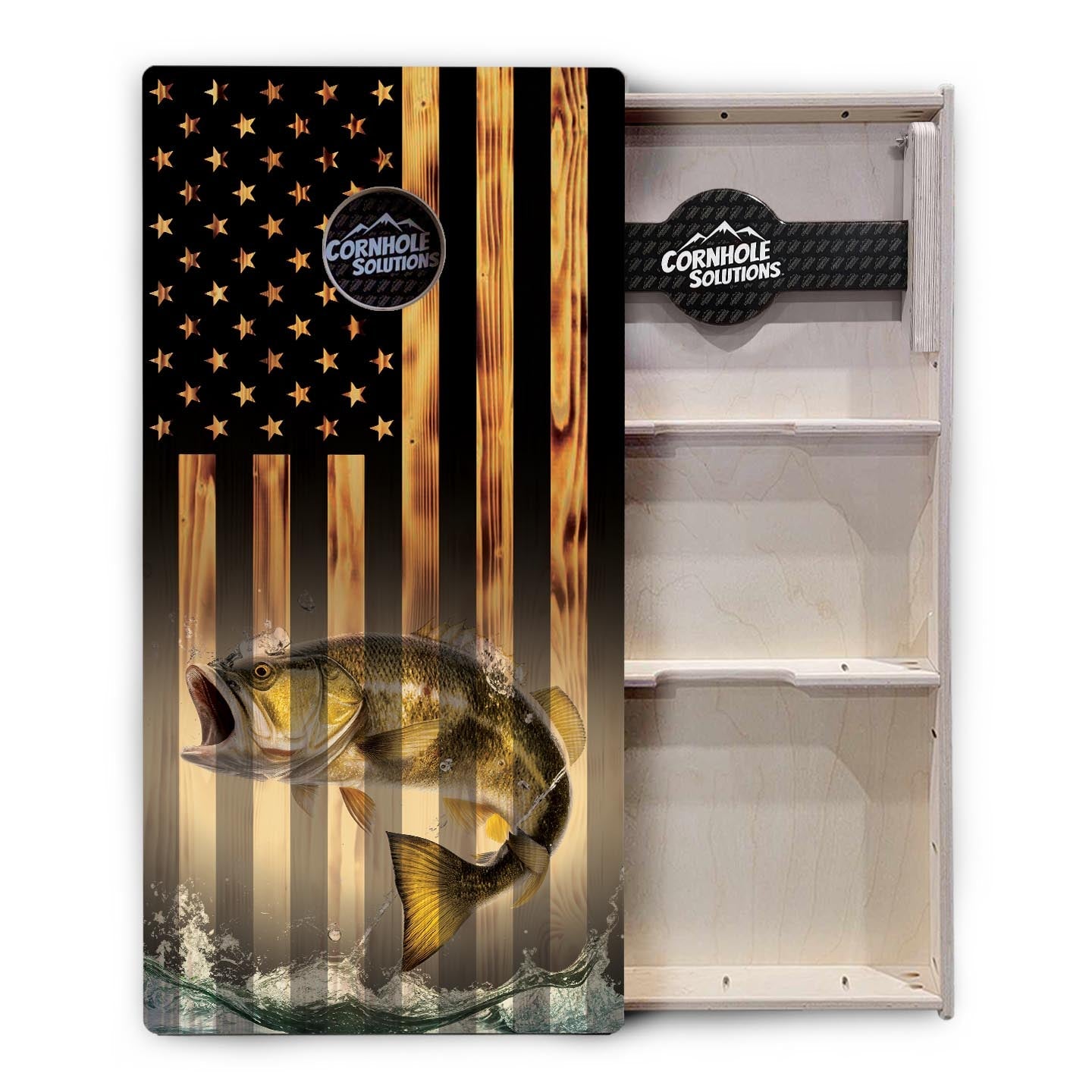 Hidden Fish Cornhole Boards - Professional Tournament Series