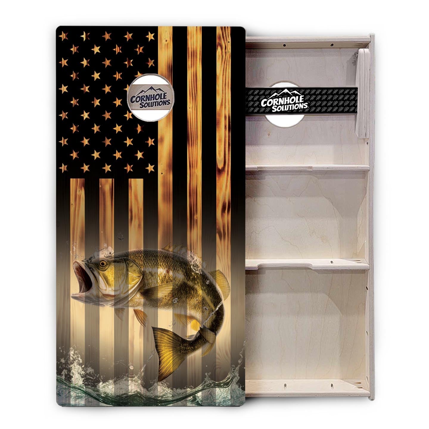 Hidden Fish Cornhole Boards - Professional Tournament Series