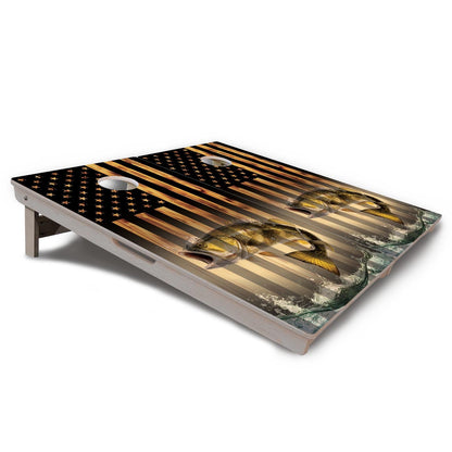 Hidden Fish Cornhole Boards - Professional Tournament Series