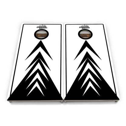 B&W Arrows Cornhole Boards - Professional Tournament Series