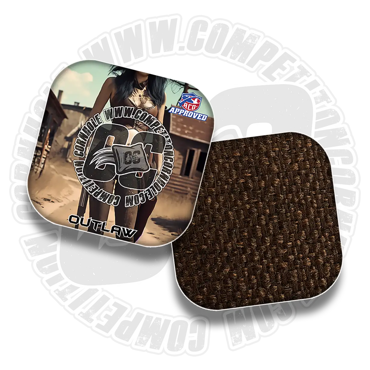 Outlaw Series – Hybrid Carpet | ACO Approved Cornhole Bags | Competition Cornhole
