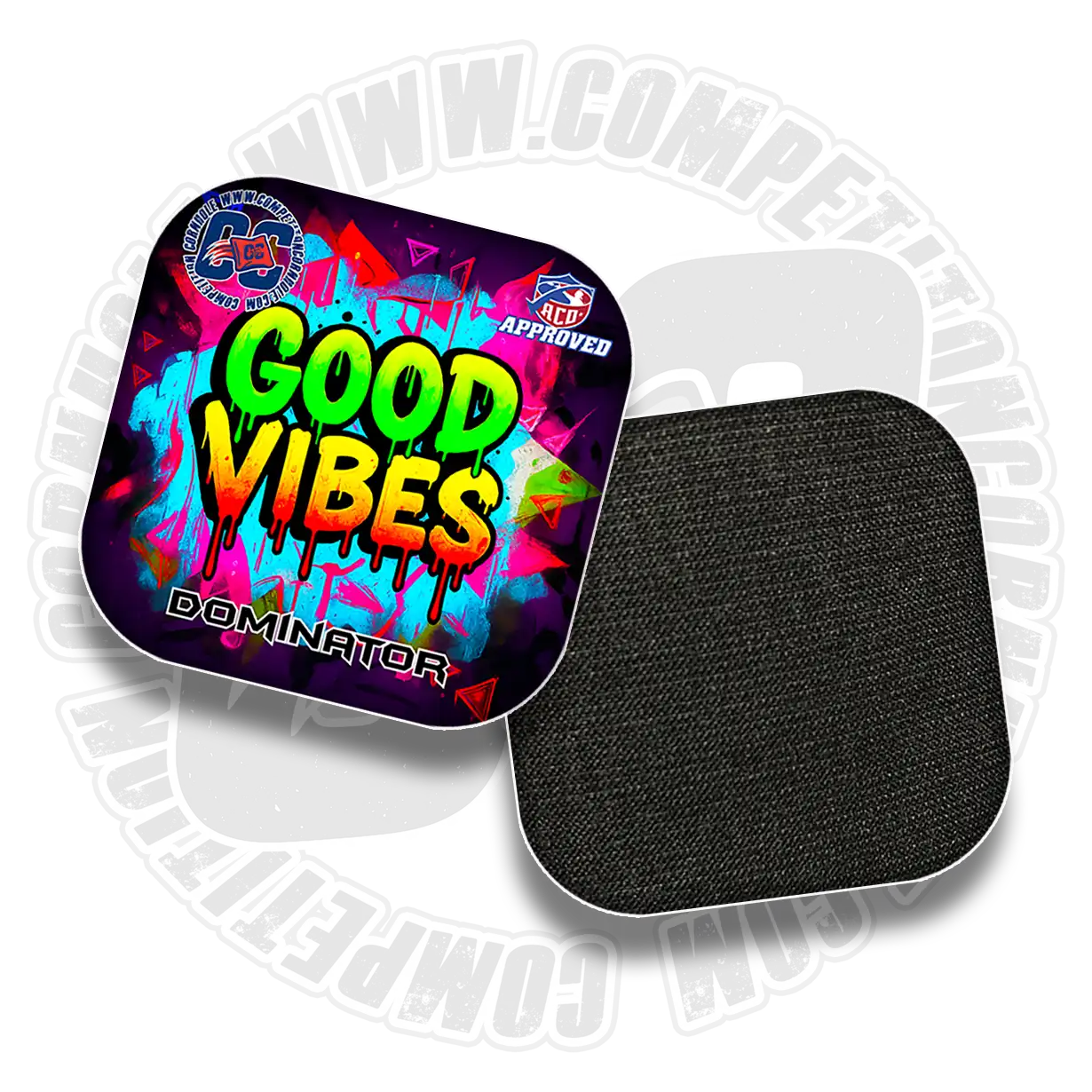 Good Vibes | Tournament & Backyard Edition Cornhole Bags | Competition Cornhole