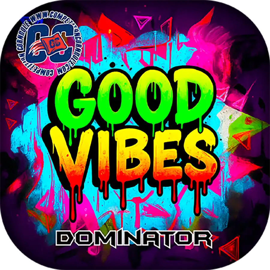 Good Vibes | Tournament & Backyard Edition Cornhole Bags | Competition Cornhole