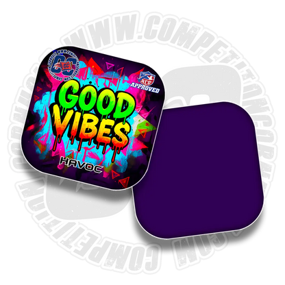 Good Vibes | Tournament & Backyard Edition Cornhole Bags | Competition Cornhole