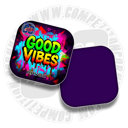 Good Vibes | Tournament & Backyard Edition Cornhole Bags | Competition Cornhole