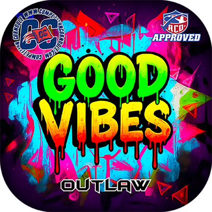 Good Vibes | Tournament & Backyard Edition Cornhole Bags | Competition Cornhole