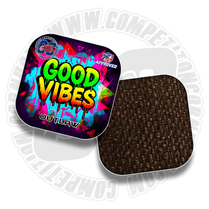 Good Vibes | Tournament & Backyard Edition Cornhole Bags | Competition Cornhole