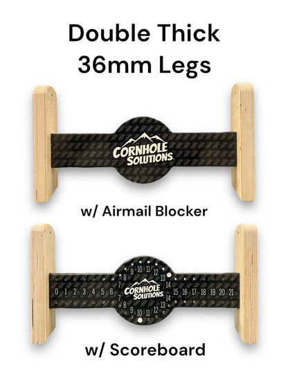 Drinking Game White Background Cornhole Boards - Professional Tournament Series