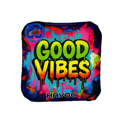 Good Vibes Design | Pro Grade – Backyard Edition | Competition Cornhole