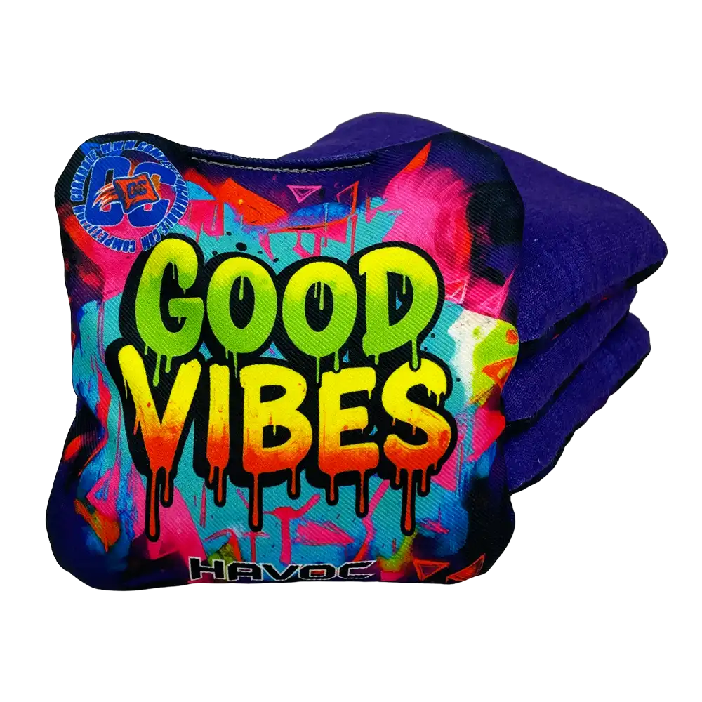 Good Vibes Design | Pro Grade – Backyard Edition | Competition Cornhole