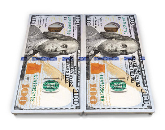 $100 Bill Cornhole Boards - Professional Tournament Series - Free Shipping!