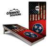Tennessee USA Flag Cornhole Boards - Professional Tournament Series